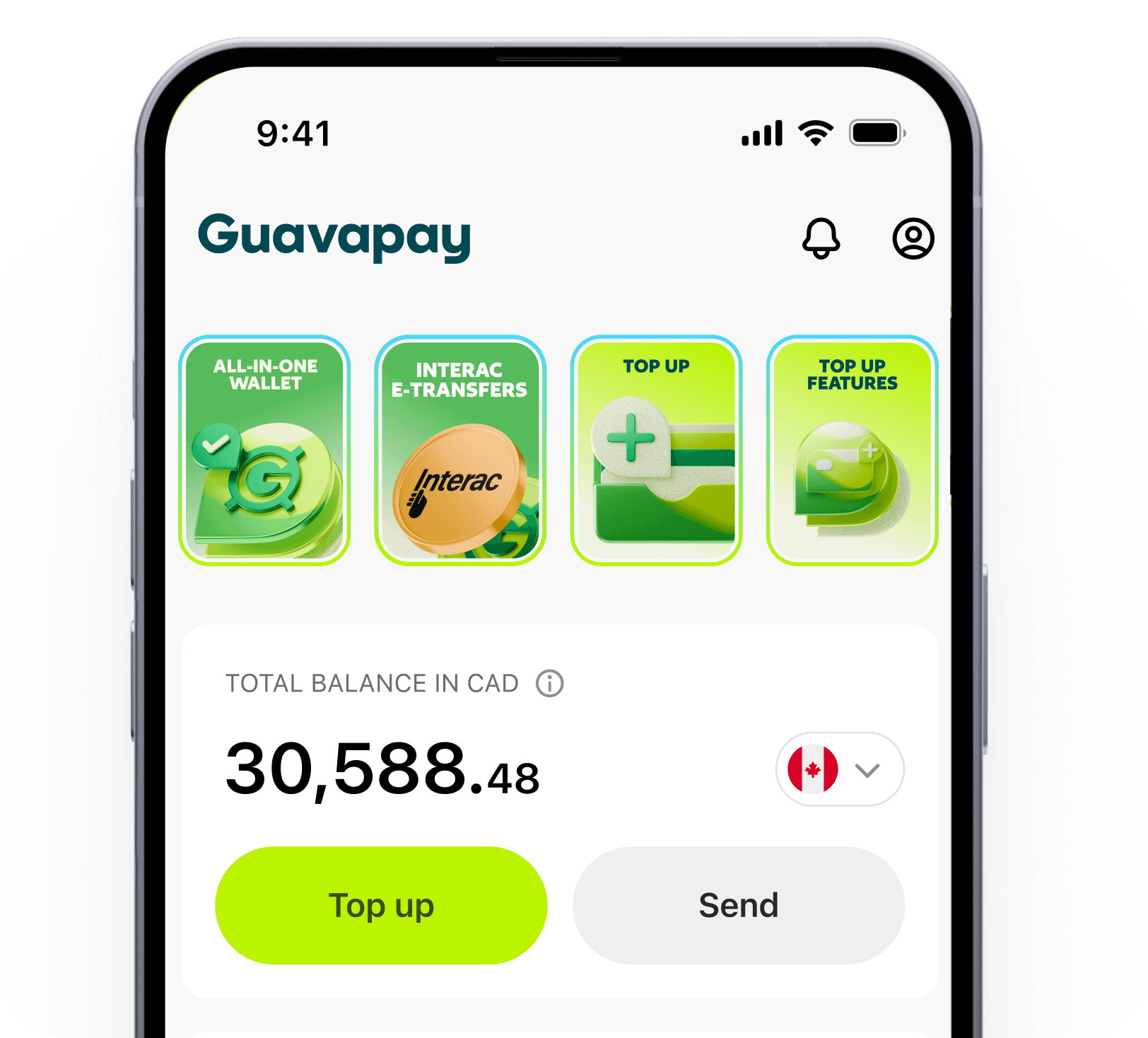 app screen